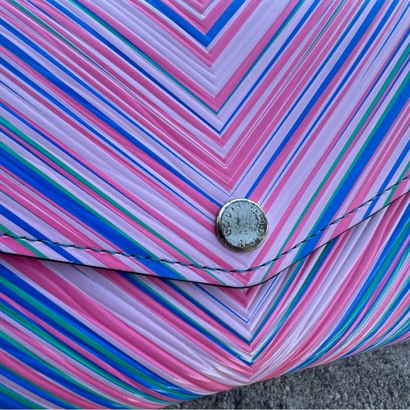 SOLD Louis Vuitton Multicolor Tropical Epi Sarah Wallet - Picture 4 of 16